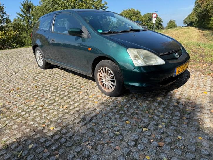 Honda Civic 1.4 I NIEUWE APK, Auto's, Honda, Bedrijf, Civic, Benzine, B, Hatchback, Handgeschakeld, Origineel Nederlands, Groen
