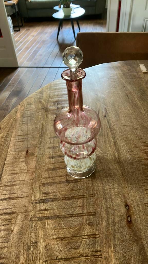 Antieke Glazen Karaf met Stop, Antiek en Kunst, Antiek | Glas en Kristal, Ophalen