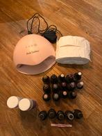 Pink gellac set met lamp en lakjes, Sieraden, Tassen en Uiterlijk, Uiterlijk | Cosmetica en Make-up, Ophalen, Overige kleuren