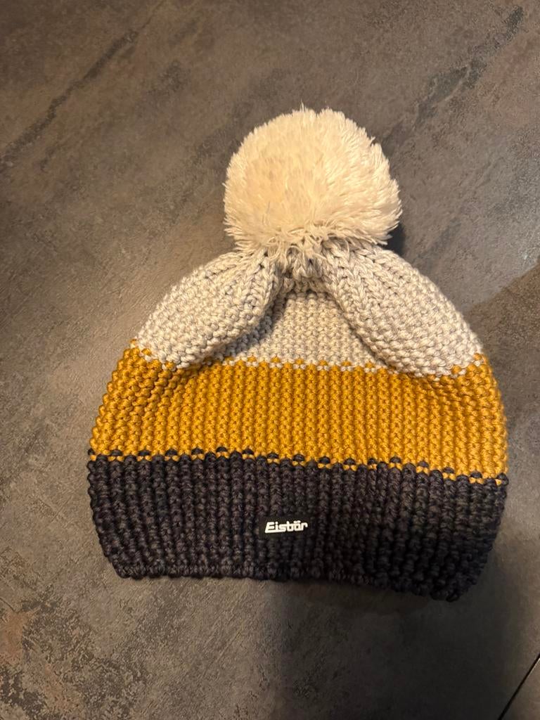 Eisbär muts - warme kinderwintermuts, Ophalen of Verzenden, Zo goed als nieuw, Muts