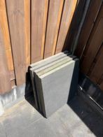 Gratis Tuintegels 60x60 Antraciet - 5 stuks, Tuin en Terras, Tegels en Klinkers, Ophalen, Gebruikt, 10 m² of meer, Beton