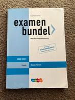 Examenbundel Nederlands havo 2022-2023, Ophalen of Verzenden, Zo goed als nieuw, HAVO, Nederlands