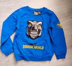 Trui blauwe Jurassic World met print maat 110, Jurassic World, Trui of Vest, Ophalen of Verzenden, Zo goed als nieuw