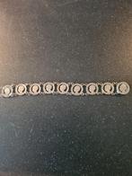 Vintage Zilveren Camee Armband, Sieraden, Tassen en Uiterlijk, Armbanden, Ophalen of Verzenden, Gebruikt, Zilver, Zilver