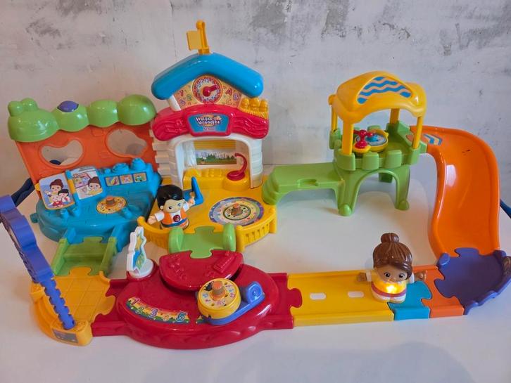Vtech - vrolijke vriendjes school, Kinderen en Baby's, Speelgoed | Vtech, Gebruikt, Ophalen of Verzenden