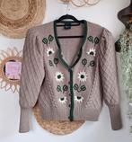Vintage trachten wollen vest dale noors ijslandse norway 80s, Kleding | Dames, Truien en Vesten, Maat 38/40 (M), Blauw, Ophalen of Verzenden