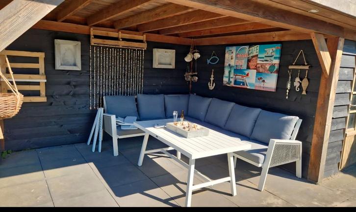Loungeset + Keter box (nieuw €1738)  nu €600, Tuin en Terras, Tuinsets en Loungesets, Zo goed als nieuw, Kunststof, Ophalen