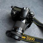 Nikon D200 + Nikon AF NIKKOR 35-135 mm 6.000 sluiteracties, Audio, Tv en Foto, Fotocamera's Digitaal, Ophalen of Verzenden, Zo goed als nieuw
