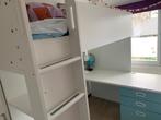 Leuke hoogslaper met bureau en kledingkast, Kinderen en Baby's, Ophalen, Gebruikt, Hoogslaper