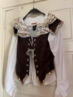 Piratenpak dames maat S carnavalskleding, Carnaval, Ophalen of Verzenden, Zo goed als nieuw, Kleding