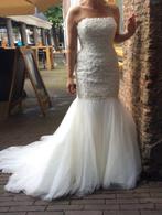 Strapless trouwjurk (fishtail), merk San Patrick, Trouwjurk, Wit, Ophalen of Verzenden, Zo goed als nieuw