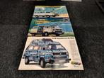 3x Reclame (A4) Volkswagen T3/ BUS (1988), Verzenden, Auto's