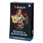 MTG Murders at Karlov Manor Commander Deck - Preorder, Foil, Ophalen of Verzenden, Booster