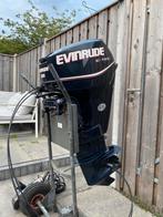 Evinrude E-TEC 25 pk langstaart buitenboordmotor (2009), Watersport en Boten, Ophalen, 10 tot 30 pk, Met afstandsbediening, Zo goed als nieuw