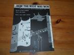 How the west was won - alfred newman / ken barby / bart ekke, Muziek en Instrumenten, Gebruikt, Zang, Ophalen of Verzenden, Artiest of Componist