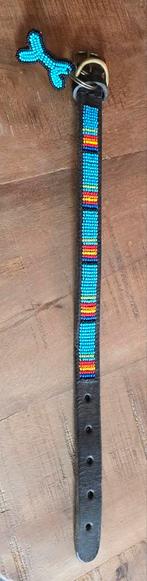 Hondenriem met kraaltjes, 38cm, Ophalen of Verzenden