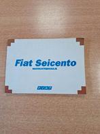 FIAT SEICENTO INSTRUCTIE BOEK, Ophalen of Verzenden