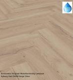 Visgraat Laminaat Kyburg Oak D4694 8mm dik Waterbestendig, Huis en Inrichting, Stoffering | Vloerbedekking, Nieuw, Visgraat laminaat click