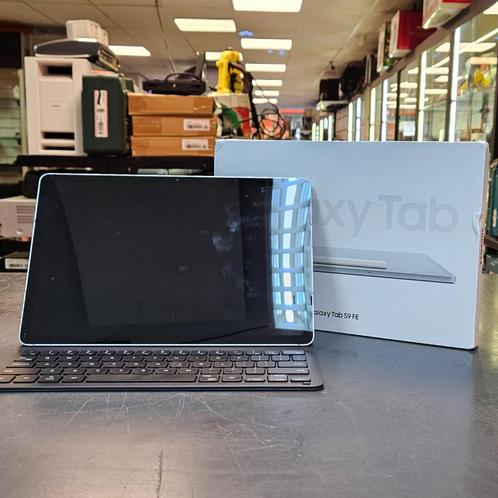 Samsung Galaxy TAB S9 FE 128GB (SM-X510) incl. toetsenbord, Computers en Software, Android Tablets, Zo goed als nieuw