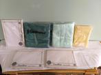 3 Badhanddoeken + washandjes, Nieuw, Ophalen of Verzenden, Geel