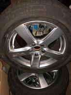 volvo v70 velgen met winterband Continental winter contact, Auto-onderdelen, Banden en Velgen, Gebruikt, Velg(en), 16 inch, Personenwagen