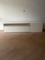 Modern wandmeubel incl 55 inch LG TV, Huis en Inrichting, Ophalen, 100 tot 150 cm, Zo goed als nieuw, Minder dan 100 cm