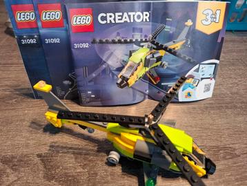 Lego Creator 31092 Avonturenhelikopter beschikbaar voor biedingen