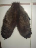 Echte bont kraag vos zilver-bruin, Ophalen of Verzenden, Zo goed als nieuw, Maat 42/44 (L), Sjaal