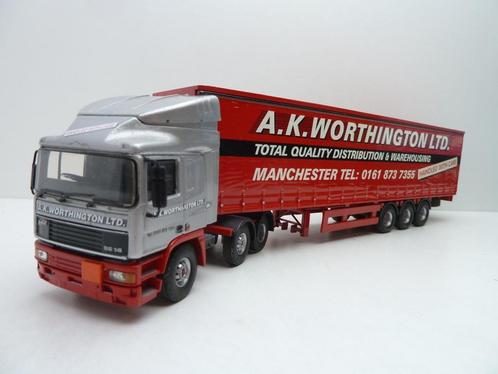 ERF EC14  '' A.K.Worthington - Manchester ''  Tekno, Hobby en Vrije tijd, Modelauto's | 1:50, Zo goed als nieuw, Bus of Vrachtwagen