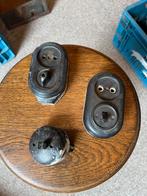Vintage schakelaars en stopcontacten, Doe-het-zelf en Verbouw, Elektra en Kabels, Ophalen of Verzenden, Gebruikt, Schakelaar