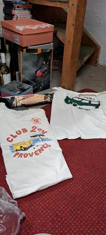 T-shirts Citroen Mehari & 2CV - Maat XL - Kind 5 jaar beschikbaar voor biedingen