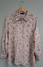 Yesta Blouse - Maat 42/44 (L) - Beige Bloemenprint, Beige, Maat 42/44 (L), Yesta, Ophalen of Verzenden