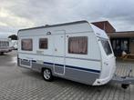 Dethleffs Summer Edition 430 DB bouwjaar 2003 met voortent, Caravans en Kamperen, Overige typen, Rondzit, Bedrijf, 750 - 1000 kg