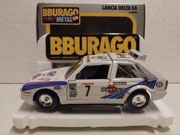 Lancia Delta S4 Martini Rally Monte Carlo Bburago 1:24 KRD beschikbaar voor biedingen
