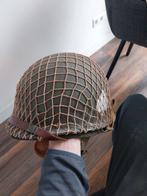 Repro Airborne Helm met Net, Verzamelen, Ophalen of Verzenden, Landmacht, Amerika, Helm of Baret