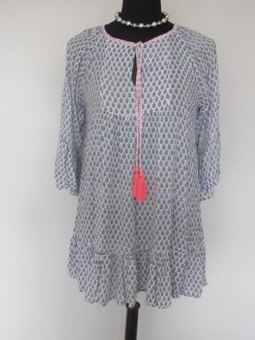 NIEUWE Ibiza line - prachtige blauw witte zomer tuniek - 42  beschikbaar voor biedingen