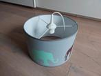 Lampenkap kinderkamer, Huis en Inrichting, Lampen | Lampenkappen, Rond, Ophalen of Verzenden, Zo goed als nieuw, Grijs