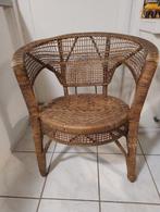 Antiek rieten 'kuip' stoel, Ophalen