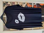 Zizzi shirt nette staat maat M (46-48), Zizzi, Zwart, Zo goed als nieuw, Shirt of Top