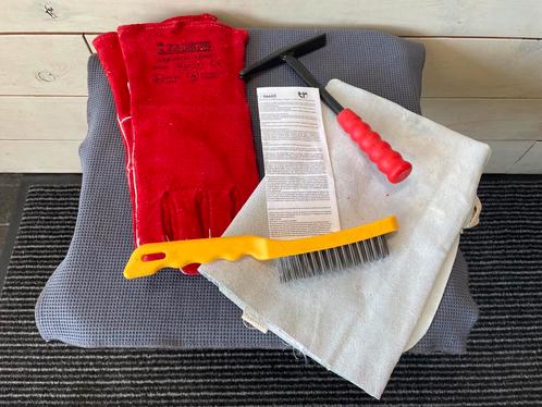 Gys las set,handschoenen,schort,slakkenhamer,staalborstel, Auto diversen, Autogereedschap, Nieuw, Ophalen