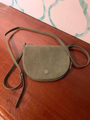 Zusss halfronde Schoudertas Saliegroen beschikbaar voor biedingen