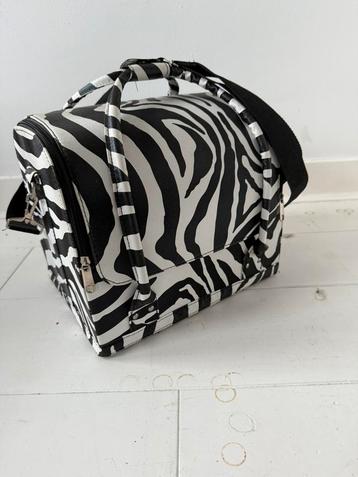 Beatycase zebra print nieuw beschikbaar voor biedingen