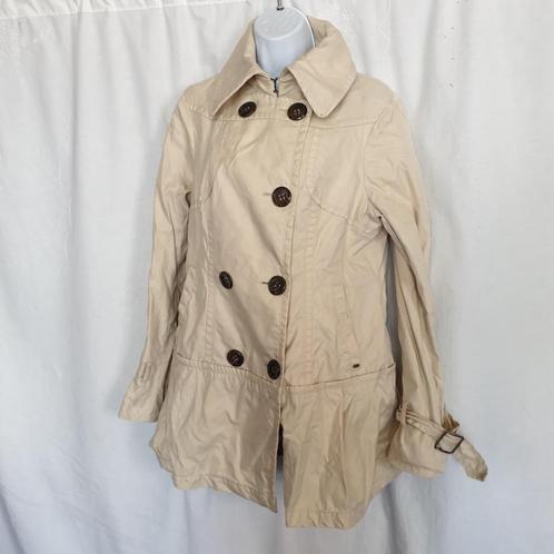 Gave dames mantel, tussenjas. Mt 40. merk Spoom Coats, Kleding | Dames, Jassen | Zomer, Zo goed als nieuw, Maat 38/40 (M), Beige