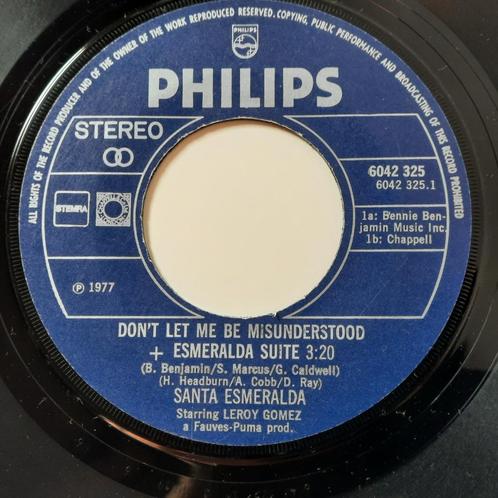 single Santa Esmeralda Don't let me be misunderstood, Cd's en Dvd's, Vinyl | Pop, Gebruikt, 1960 tot 1980, Overige formaten, Ophalen of Verzenden