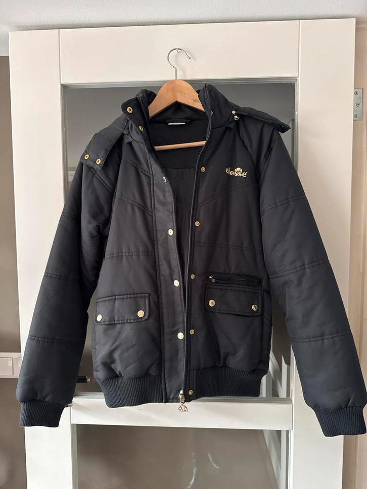 Ellesse winterjas mt S, ook te gebruiken voor wintersport, Kleding | Dames, Jassen | Winter, Zo goed als nieuw, Maat 36 (S), Zwart