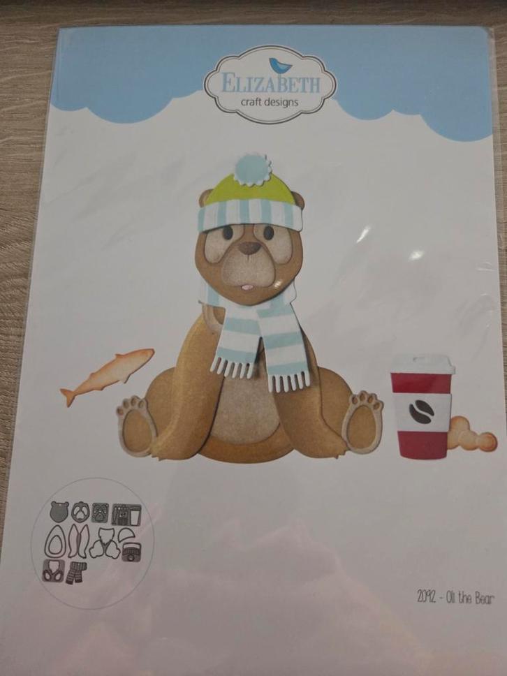 mal ECD Oli the bear, Hobby en Vrije tijd, Kaarten | Zelf maken, Nieuw, Pons of Mal, Overige thema's, Ophalen of Verzenden