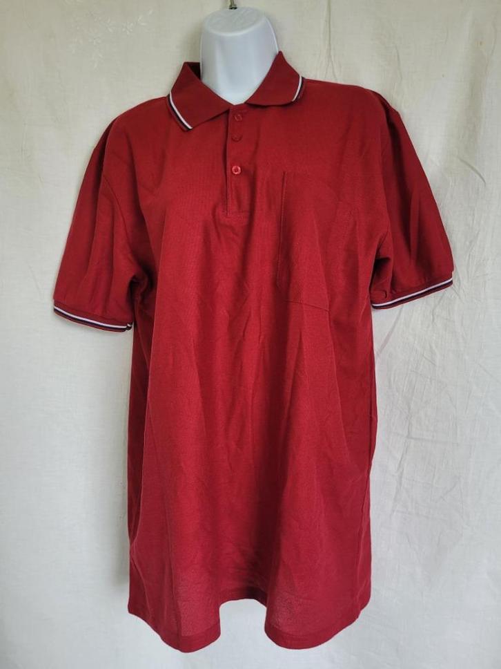 Leuke wijnrode polo mt 2 XL merk Etoile, Kleding | Heren, Grote Maten, Zo goed als nieuw, Shirt, Rood, Ophalen of Verzenden