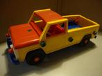 vintage plastic pick-up truck auto     groot 34 cm jaren 70, Ophalen of Verzenden, Gebruikt
