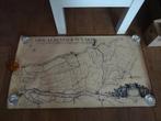 Antieke oude landkaart Albasserwaard, Landkaart, 1800 tot 2000, Nederland, Ophalen