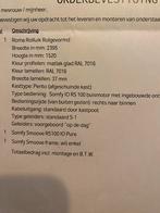 Elektrische rolluik antraciet - Vitrona Naaldwijk, Ophalen of Verzenden, Gebruikt